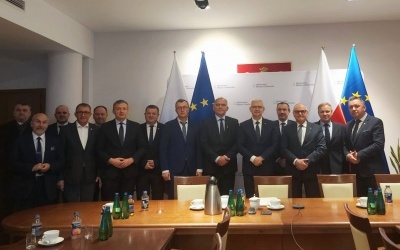 Wizyta przedstawicieli Zarządu Spółki Restrukturyzacji Kopalń S.A. w Ministerstwie Klimatu i Środowiska