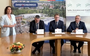 SRK PRZEKAŻE KOLEJNE TERENY - PODPISANO LIST INTENCYJNY Z GMINĄ ŚWIĘTOCHŁOWICE (3)